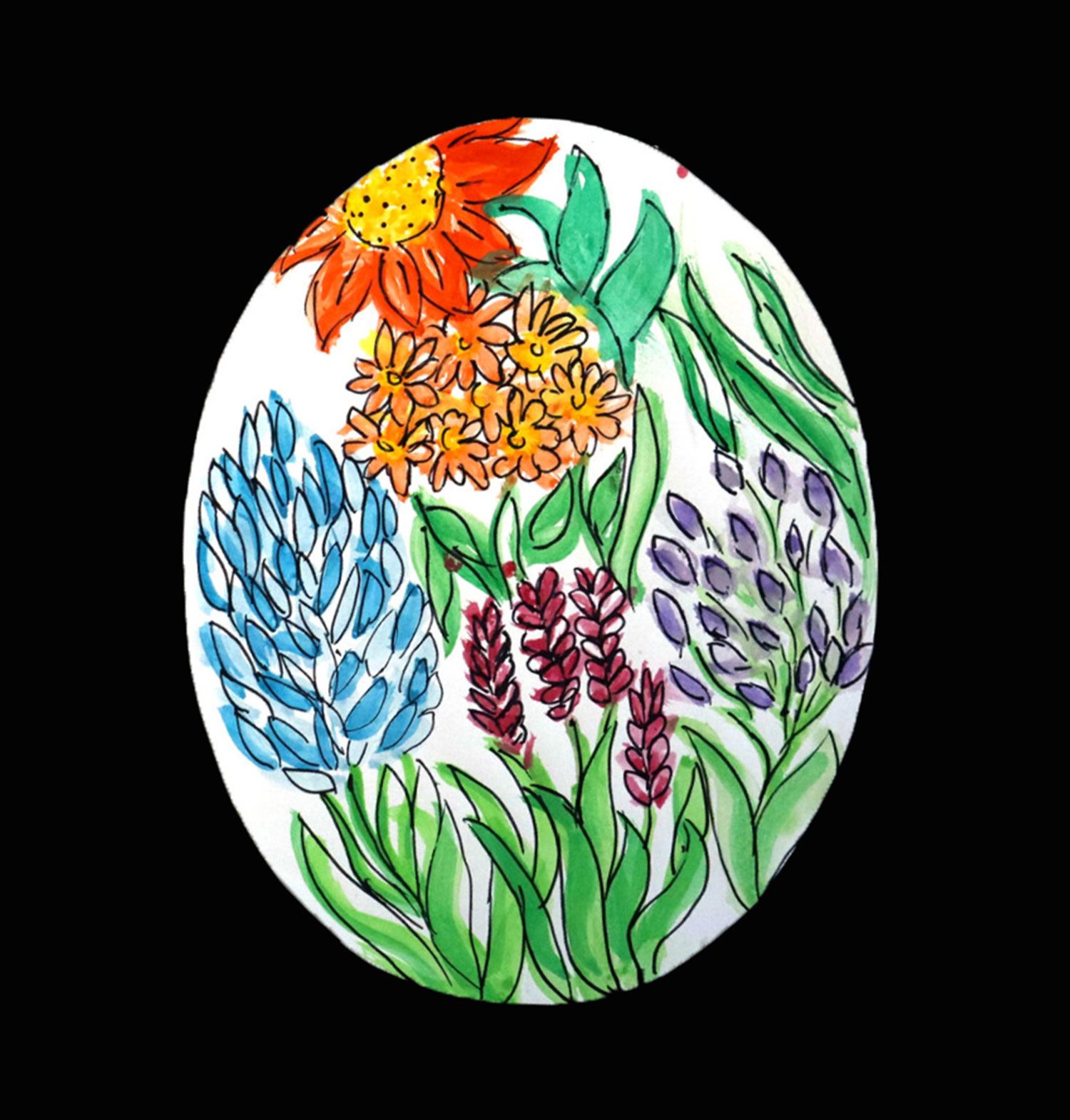 Floral Eggs